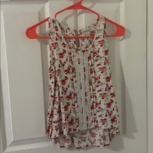 floral tank top